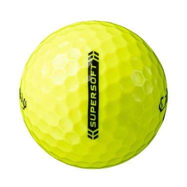 キャロウェイ　スーパーソフト 2023年モデル　ゴルフボール　1ダース（12球入り） イエローグロシー 詳細2