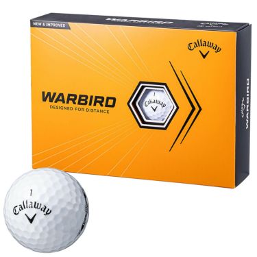 キャロウェイ　WARBIRD 2023年モデル　ゴルフボール　1ダース（12球入り） ホワイト ホワイト