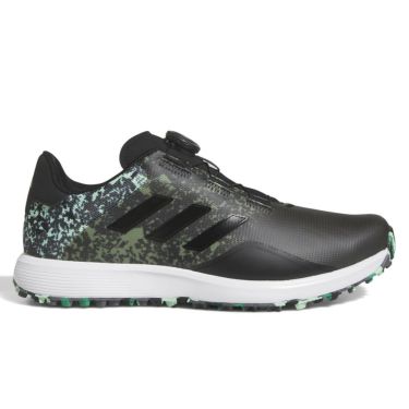 アディダス adidas　S2G SL BOA 23　メンズ スパイクレス ゴルフシューズ LIJ44 GV9417　2023年モデル