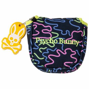サイコバニー PsychoBunny　ロゴ刺繍 チャーム付き パターカバー マレット型 PBMG3SH6 30 ネイビー　2023年モデル ネイビー（30）