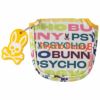 サイコバニー PsychoBunny　ロゴ刺繍 チャーム付き パターカバー マレット型 PBMG3SH6 91 マルチ　2023年モデル マルチ（91）