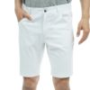 トミー ヒルフィガー ゴルフ　メンズ 5ポケット ショートパンツ THMA323　2023年モデル ホワイト（00）