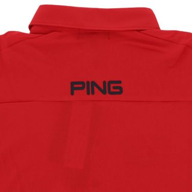 ピン PING　メンズ ロゴプリント ストレッチ 半袖 ポロシャツ 621-2160200　2022年モデル 詳細4