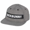 ジャックバニー Jack Bunny!!　ユニセックス 立体刺繍ロゴ フラットブリム キャップ 262-3187202 011 グレンチェック　2023年モデル グレンチェック（011）
