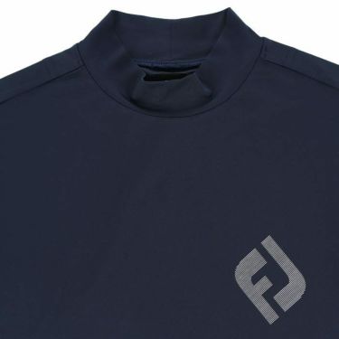 フットジョイ FootJoy　メンズ ロゴデザイン 4WAYストレッチ 半袖 モックネックシャツ FJ-S22-S16　2022年モデル 詳細3