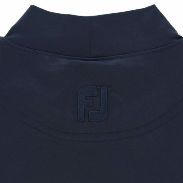 フットジョイ FootJoy　メンズ ロゴデザイン 4WAYストレッチ 半袖 モックネックシャツ FJ-S22-S16　2022年モデル 詳細4