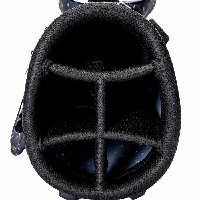アドミラル Admiral　モノグラム 総柄 軽量 スタンド キャディバッグ ADMG3AC9 30 ネイビー　2023年モデル 詳細2