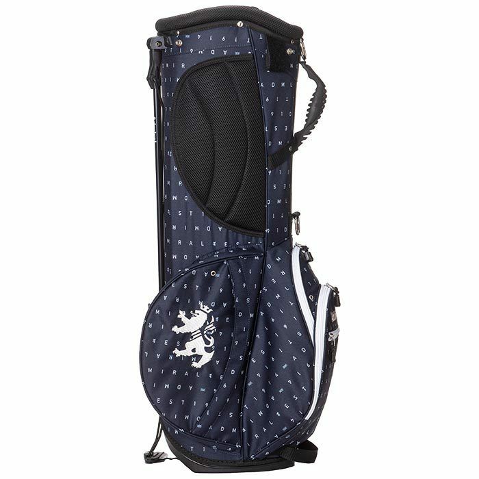 アドミラル Admiral　モノグラム 総柄 軽量 スタンド キャディバッグ ADMG3AC9 30 ネイビー　2023年モデル 詳細7