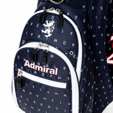 アドミラル Admiral　モノグラム 総柄 軽量 スタンド キャディバッグ ADMG3AC9 30 ネイビー　2023年モデル 詳細8