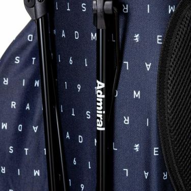 アドミラル Admiral　モノグラム 総柄 軽量 スタンド キャディバッグ ADMG3AC9 30 ネイビー　2023年モデル 詳細10