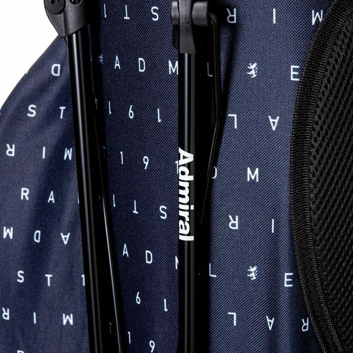 アドミラル Admiral　モノグラム 総柄 軽量 スタンド キャディバッグ ADMG3AC9 30 ネイビー　2023年モデル 詳細10