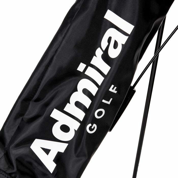 アドミラル Admiral　ロゴプリント セルフスタンド クラブケース ADMG3AK6 10 ブラック　2023年モデル 詳細8