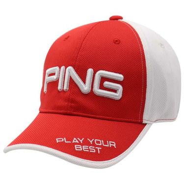 ピン PING　メンズ カラースキーム キャップ HW-U2301 36798-02 Red/White　2023年モデル Red/White