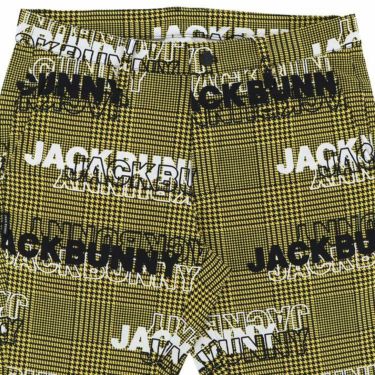 ジャックバニー Jack Bunny!!　メンズ ロゴデザイン グレンチェック柄 コットンツイル ストレッチ ロングパンツ 262-3131213　2023年モデル [裾上げ対応1●] 詳細3