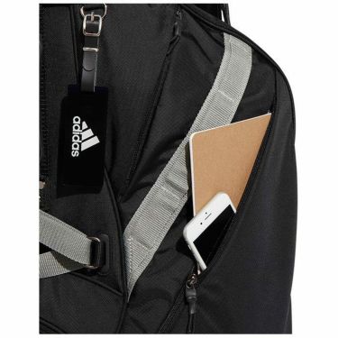 アディダス adidas　メンズ 軽量 バーサタイル スタンド キャディバッグ NMH85 HT6821 ブラック　2023年モデル 詳細4