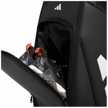 アディダス adidas　メンズ パフォーマンスロゴ キャディバッグ NMH90 HT6819 ブラック　2023年モデル 詳細3