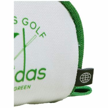 アディダス adidas　PLAY GREEN グラフィック ボールケース MGR72 HT5794 ホワイト/グリーン　2023年モデル 詳細4