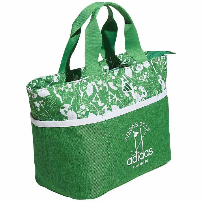アディダス adidas　PLAY GREEN グラフィック ラウンド トートバッグ MGR73 HT5798 グリーン/ホワイト　2023年モデル 詳細2