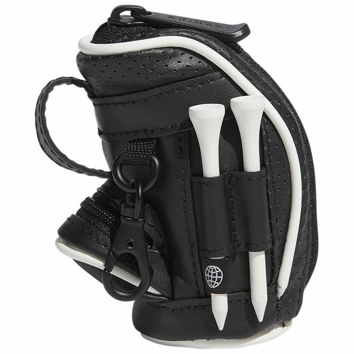 アディダス adidas　レディース スリーストライプ キャディバッグ型 ボールケース MGR71 HT5792 ブラック　2023年モデル 詳細4