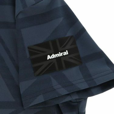 アドミラル Admiral　レディース ロゴデザイン ワッペン ユニオンジャック ジャガード 半袖 ポロシャツ ADLA313　2023年モデル 詳細5