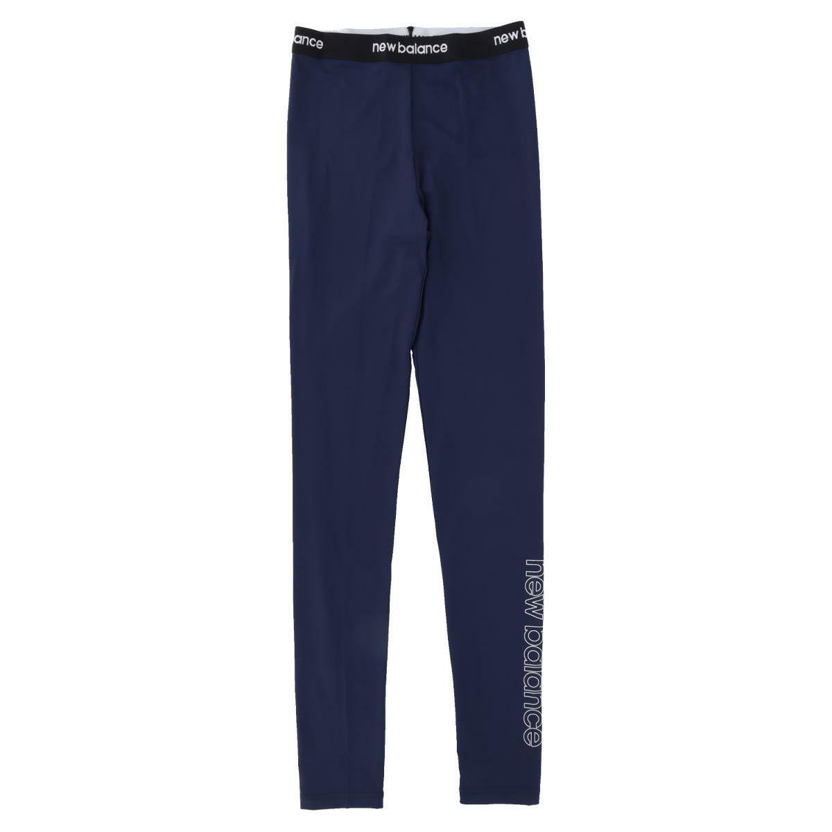 ニューバランスゴルフ　レディース SPORT シルバーロゴプリント ベア天竺 レギンス 012-3983504　2023年モデル ネイビー（120）