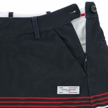 トミー ヒルフィガー ゴルフ　レディース パネルボーダー柄 スカート THLA331 2023年モデル 詳細4