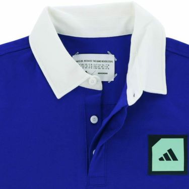 アディダス adidas　メンズ ADICROSS カラーブロック 長袖 ラグビー ポロシャツ EEW04　2023年モデル 詳細3