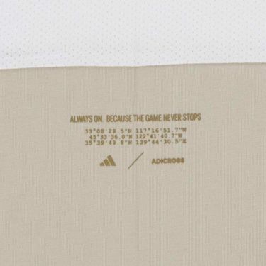 アディダス adidas　メンズ ADICROSS カラーブロック 半袖 ラグビー ポロシャツ EEW05　2023年モデル 詳細6