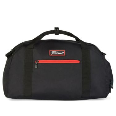 タイトリスト Titleist　プレーヤーズ メンズ ボストンバッグ TA20PBB 06 ブラック×レッド　2023年モデル ブラック×レッド（06）