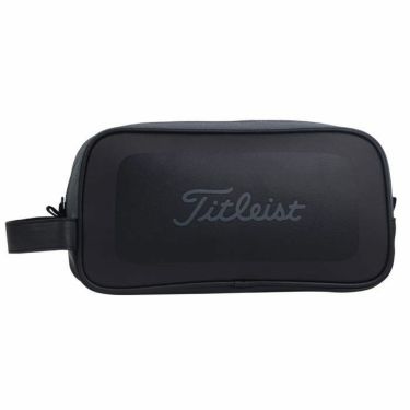 タイトリスト Titleist　アスパイア メンズ ポーチ TA23ASPJ 02 ブラック×チャコール　2023年モデル 詳細1