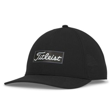 タイトリスト Titleist　オーシャンサイド メンズ キャップ TH23AO 01 ブラック×ホワイト　2023年モデル ブラック×ホワイト（01）