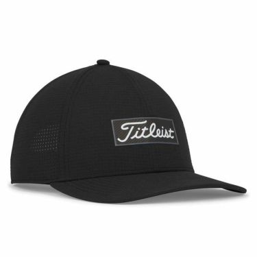 タイトリスト Titleist　オーシャンサイド メンズ キャップ TH23AO 01 ブラック×ホワイト　2023年モデル 詳細1