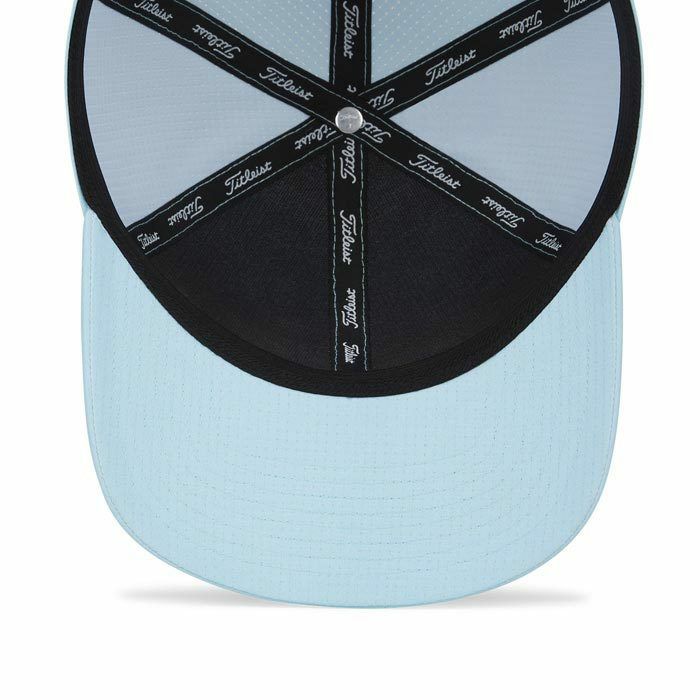 タイトリスト Titleist　オーシャンサイド メンズ キャップ TH23AO 4S1 アクアサーフブルー×ホワイト　2023年モデル 詳細4