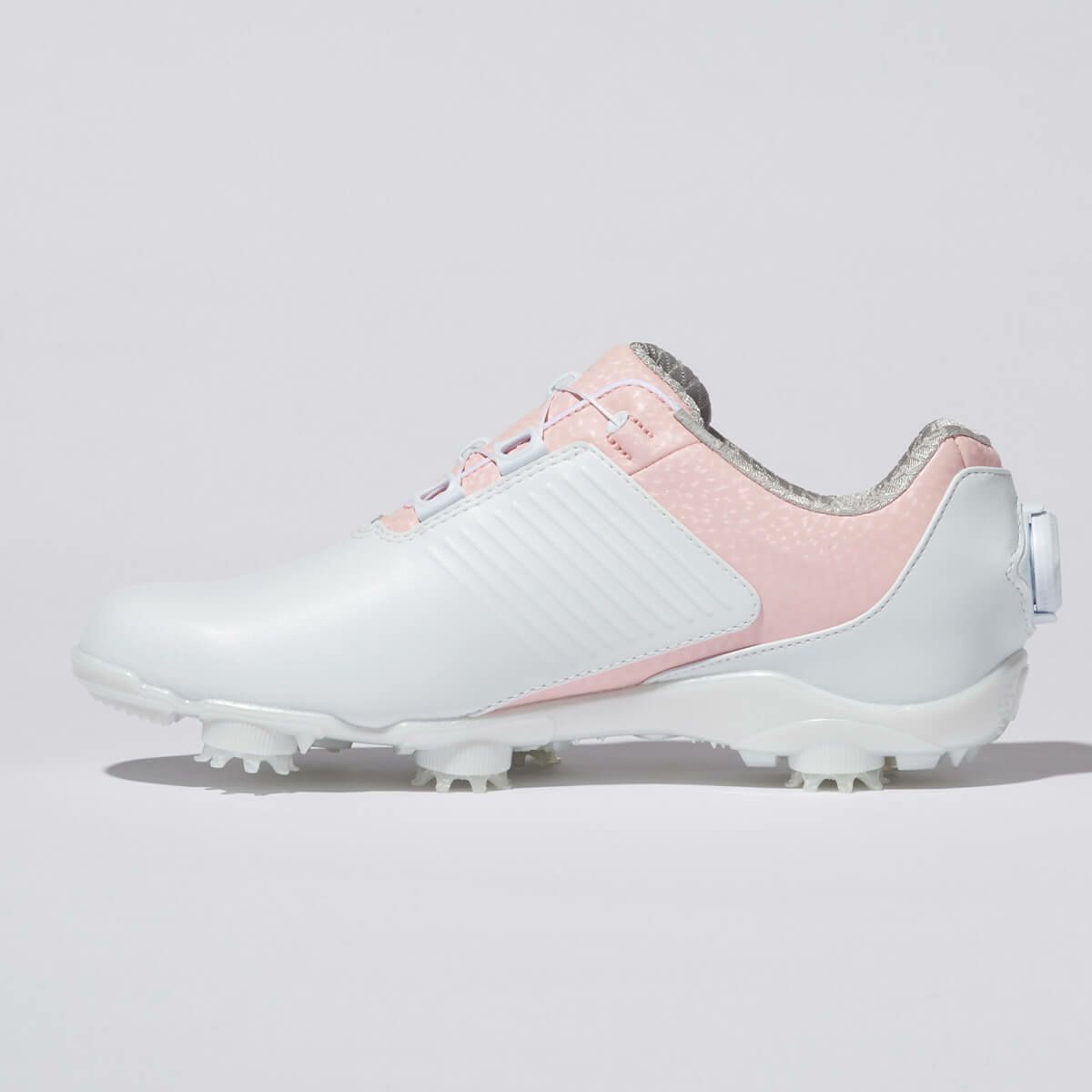 フットジョイ　ドライジョイズ ボア 2023年モデル　レディース ゴルフシューズ 98179 ホワイト/ピンク　詳細3