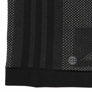 アディダス adidas　メンズ ULTIMATE365 PRIMEKNIT ロゴ刺繍 総柄ジャガード サイドシームレス 半袖 ポロシャツ EAU35　2023年モデル 詳細5
