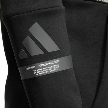 アディダス adidas　メンズ ビッグロゴ ダンボールニット 長袖 フルジップ フーディー NMJ92　2023年モデル 詳細4