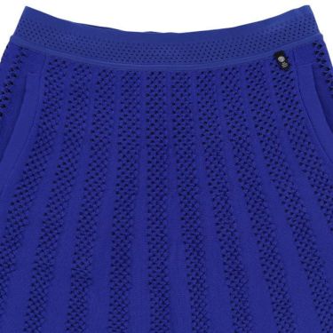 アディダス adidas　レディース ULTIMATE365 PRIMEKNIT ジャカード ストライプ柄 インナーパンツ一体型 ニット スカート EAU03　2023年モデル 詳細3