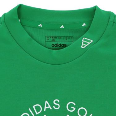 アディダス adidas　レディース PLAY GREEN グラフィックプリント 半袖 モックネックシャツ NMJ59　2023年モデル 詳細4