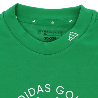 アディダス adidas　レディース PLAY GREEN グラフィックプリント 半袖 モックネックシャツ NMJ59　2023年モデル 詳細3