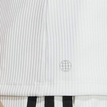 アディダス adidas　レディース スリーストライプス 半袖 モックネックシャツ NMJ69　2023年モデル 詳細2