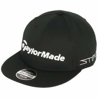 テーラーメイド TaylorMade　メンズ ツアー フラットビル キャップ TD906 N89365 ブラック　2023年モデル ブラック（N89365）