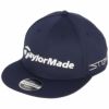 テーラーメイド TaylorMade　メンズ ツアー フラットビル キャップ TD906 N89366 ネイビー　2023年モデル ネイビー（N89366）