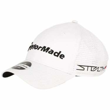 テーラーメイド TaylorMade　メンズ ツアーライトテック ドットメッシュ キャップ TD907 V97328 ホワイト　2023年モデル ホワイト（V97328）