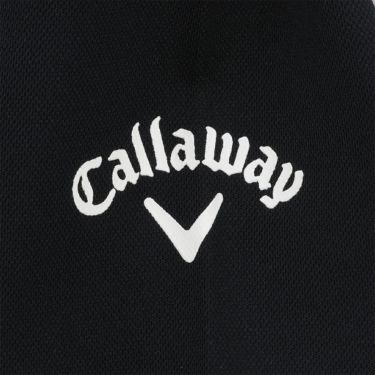 キャロウェイ Callaway　メンズ PARADYM ロゴプリント 鹿の子 半袖 モックネックシャツ C23134162　2023年モデル 詳細3
