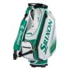 スリクソン SRIXON　ツアープロモデル　メンズ キャディバッグ GGC-S190L ホワイト/グリーン