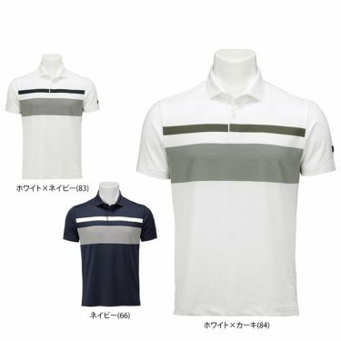 タイトリスト Titleist メンズ ロゴデザイン 鹿の子 ライン切替 半袖 