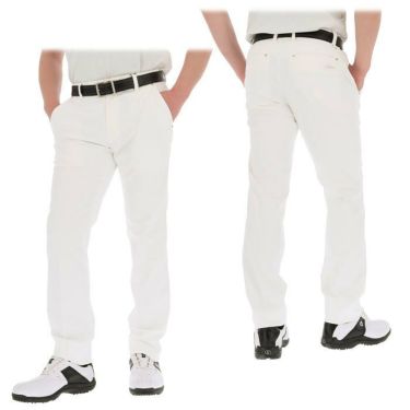 タイトリスト Titleist　メンズ ロゴワッペン ドビー素材 ストレッチ テーパード ロングパンツ TKPMP162J　2023年モデル [裾上げ対応1●] 詳細2