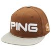 ピン PING　メンズ フラットビル キャップ HW-U2305 36802-02 Ocher/Sand　2023年モデル Ocher/Sand