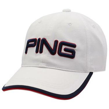 ピン PING　メンズ クール キャップ HW-P2303 36787-01 White　2023年モデル White