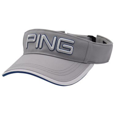 ピン PING　メンズ クール サンバイザー HW-P2304 36789-05 LightGray　2023年モデル LightGray